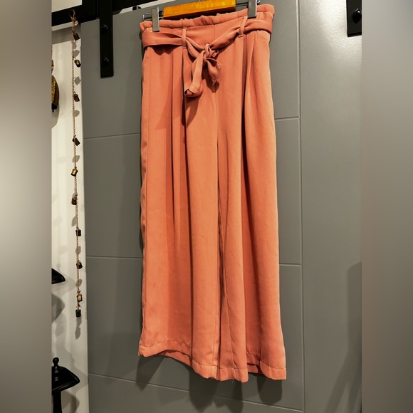 Wide leg crop pant High Rise - Picture 1 of 3